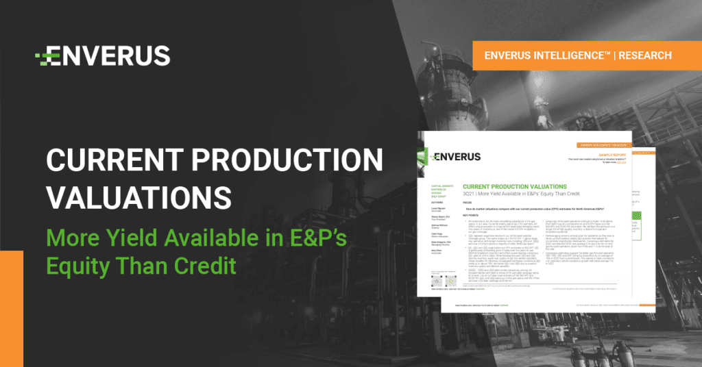 Current Production Valuations