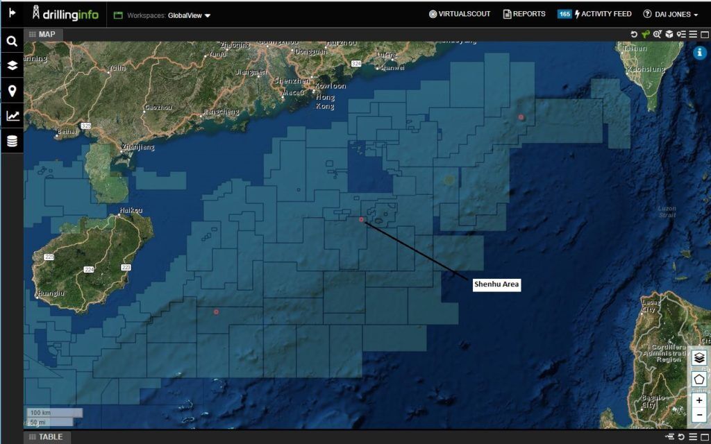 South China Sea gas hydrate drilling sites